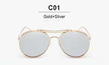 Pilot Oversized Sunglasses Men Women Korea Brand Sun Glasses