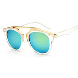 So Real sunglasses cd metal frame reflective mirror glasses men & women couple d style Brand
