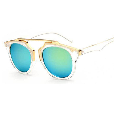 So Real sunglasses cd metal frame reflective mirror glasses men & women couple d style Brand