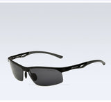 Aluminum Magnesium Polarized Sunglasses Men Driving Sun Glasses Outdoor Sport 6591