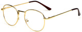 Eyeglasses Men Metal Round Eyeglasses Frame Women Optical Computer Eye Glasses Frame de grau A150