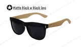 Men Bamboo Sunglasses Metal Nail Geek Sunglass Women Brand Wood Glasses Oculo De Sol Unisex