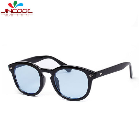 Tint Lens Sunglass Men Vintage Sunglasses Women Brand Johnny Depp Sun Glasses