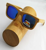 Wood Sunglasses Handmade Bamboo classical men Eyeglasses with polarized lens