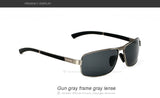 VEITHDIA Brand Men's Sunglasses Polarized Sports Sun Glasses Driving masculino men 2490