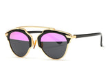 AEVOGUE Polarized Sunglasses Women Brand Butterfly Alloy frame Specialties Polaroid lens Sun Glasses UV400 AE0178