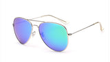 Men polarized sunglasses metal blue pink reflective sun glasses women brand polarised UV400 lentes de sol