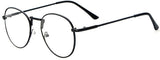 Eyeglasses Men Metal Round Eyeglasses Frame Women Optical Computer Eye Glasses Frame de grau A150