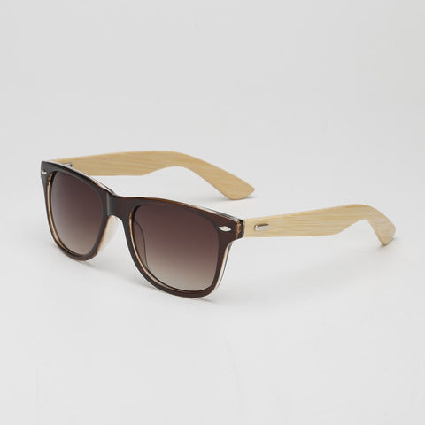 Men Bamboo Sunglasses Wooden Glasses Leg Spectacles Goggle Eyeglasses