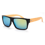 Bamboo Sunglasses Men Wooden Sun glasses Women Brand Mirror Original Wood Glasses Masculino