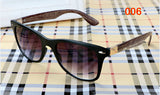 Wood Sunglasses Men Women Brand Vintage Coating Sun Glasses Gafas Retro Plastic Glasses