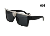 Hot-selling sunglasses men brand Gold 3D Lion sun glasses Gafas De Sol Femenino masculino 96876
