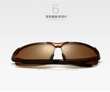 VEITHDIA Aluminum Magnesium Polarized UV400 Sunglasses For Driving Car Sports Men Fishing Sun Glasses Men's