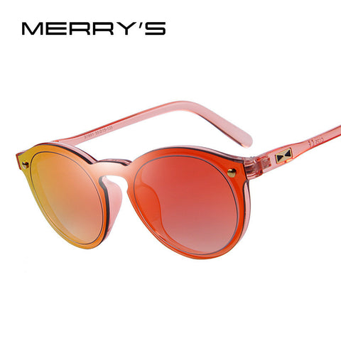 MERRY'S Women Sunglasses Men Shades Sun glasses Integrated Candy Color UV400