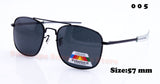 Air Force Army Flyer gafas Men Metal Polarized optical SUNGLASSES 57 mm 52 mm MILITARY sunglasses lunettes