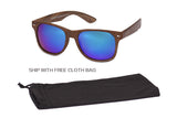 Plastic Wood Sunglasses Men women brand Square Sport Sun Glasses Gafas de sol masculino