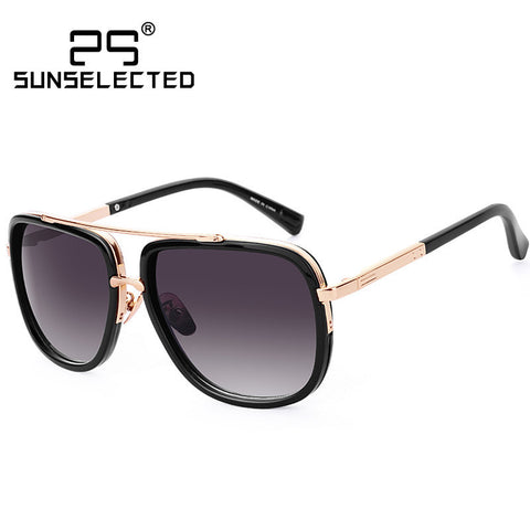 Metal Square Sunglasses Women Men sunglasses vintage Brand driver points Sun shades UV400