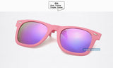 IVSTA JP806 Lenses Clip On Sunglasses Men Flip Up Clips Driving Sun Glasses Polarized Women Super Light myopia