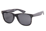 Sojos Sunglasses Women Men with Rivet Imitation wood Pattern Painting Pouch Packing sun glasses