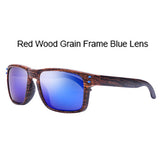 Classic Brand Men's Holbrook Wood Grain PC Sunglasses Women Men Sports Square Sun Glasses