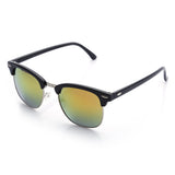 Retro Vintage Half Metal Sunglasses Women Men Unisex Semi Rimless Glasses Mirror Sun Glasses Gafas UV400