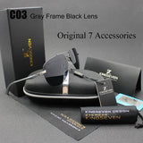 Aluminum Magnesium Polarized Sunglasses Men Driver Mirror Sun glasses Fishing Outdoor Sports men