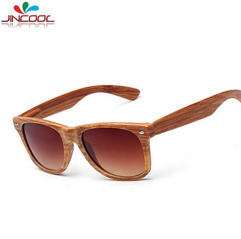 JinSquare Wooden Sunglasses Men Sport Outdoor Sunglass Women Brand Sun Glasses gafas S110
