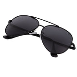 Men Polarized Sunglasses Alloy Brand Mirror Sun Glasses Women Outdoor Sport Driving Black So Real