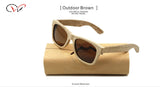 Real Wood Sunglasses Polairzed Woodem Glasses UV400 Real Wood Sunglasses Woodcgm Brand
