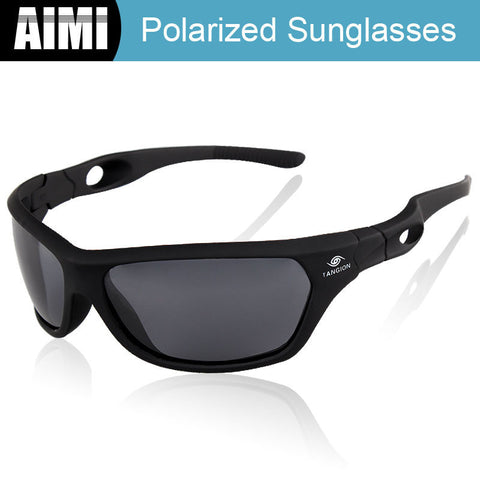 Men Polarized Sunglasses Outdoor Sport Goggles Men's Polarizing Glasses Lower BK0001