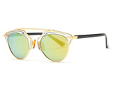 AEVOGUE Polarized Sunglasses Women Brand Butterfly Alloy frame Specialties Polaroid lens Sun Glasses UV400 AE0178