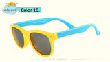 IVSTA Kids Sunglasses Polarized Child glasses frame TR90 Sport Silicone children eyeglasses Flexible Rubber Rivet 802