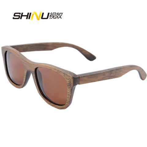 Bamboo Sunglasses Men Wooden Sunglasses Women Brand polaroid Original Wood Sun Glasses masculino6016