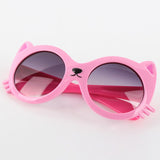 Cat Anti UV Eyeglasses Glasses Toddler Baby Cartoon Cat Sunglasses