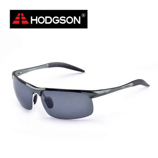 HODGSON Driving Glasses Anti-glare Men's Aluminum Frame Polarized Sunglasses 1032