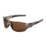 JIANGTUN Popular Polarized Sunglasses Men Camouflage Frame Outdoor Sport Sun Glasses Fishing Glasses