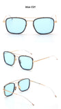 FRIDA Retro Square Thom Browne Sunglasses Men Women Vintage Retro Shades UV400 Gafas de sol