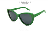 Sport wooden glasses Cat Sunglasses Men Women style Bamboo Wooden Sunglasses