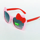 [MASCUBE]Outdoor Bow UV Glasses Sunglasses Child Children Kid Plastic Frame Sun-shading Eyeglasses
