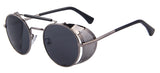 MERRY'S Women Retro Design Round Sunglasses Men Shields Steampunk Sunglasses UV400