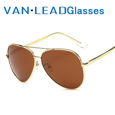 Men Polarized Sunglasses Alloy Brand Mirror Sun Glasses Women Outdoor Sport Driving Black So Real
