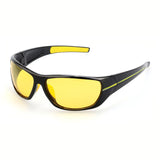 JIANGTUN Driving at Night Anti-high Beams Men/Women Polarized Sunglasses Outdoor Enhanced Light At Rainy Cloudy Fog Day