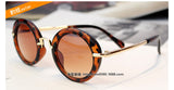 Kids metal leg round sunglasses UV400 children glasses N542