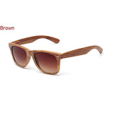 Classic Square Wood Sunglasses Men Women Unisex Wooden Sun Glasses Retro Brand Bamboo Imitation Process UV400