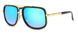KOREYOSHI Men Women Sunglasses Classic Women Metal Square Sun glasses UV400 Q361