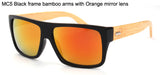 Bambu temples wood sunglasses gafas de sol bamboo masculino senhora 3301