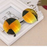 European Round Diamond Sunglasses Women Driveing Mirror Polycarbonate Lenses Men Sunglass Valentine'S Day