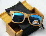 Wood Sunglasses Handmade Bamboo classical men Eyeglasses with polarized lens