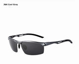 Aluminium Magnesium Super Light Glare Free Day Driving Goggle Man Sun Glasses Polairzed Sunglasses Sport