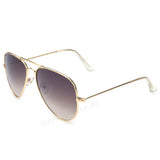 Sun Glasses Polarized Sunglasses Aviator UV400 Protection Tea Frame Tea Color Lenses 25#16